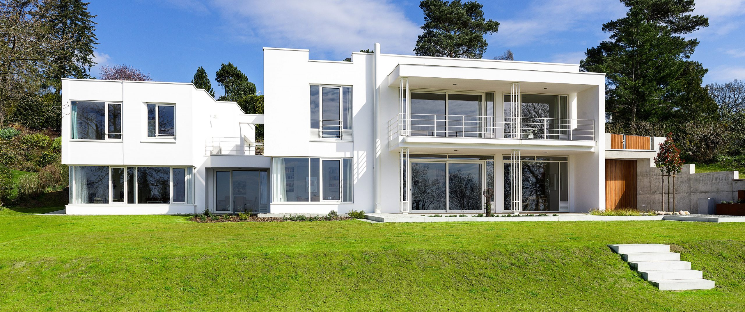 Haus C Architekt Oliver Hagemann, Zweigeschossiges Wohnhaus in Escheburg bei Hamburg