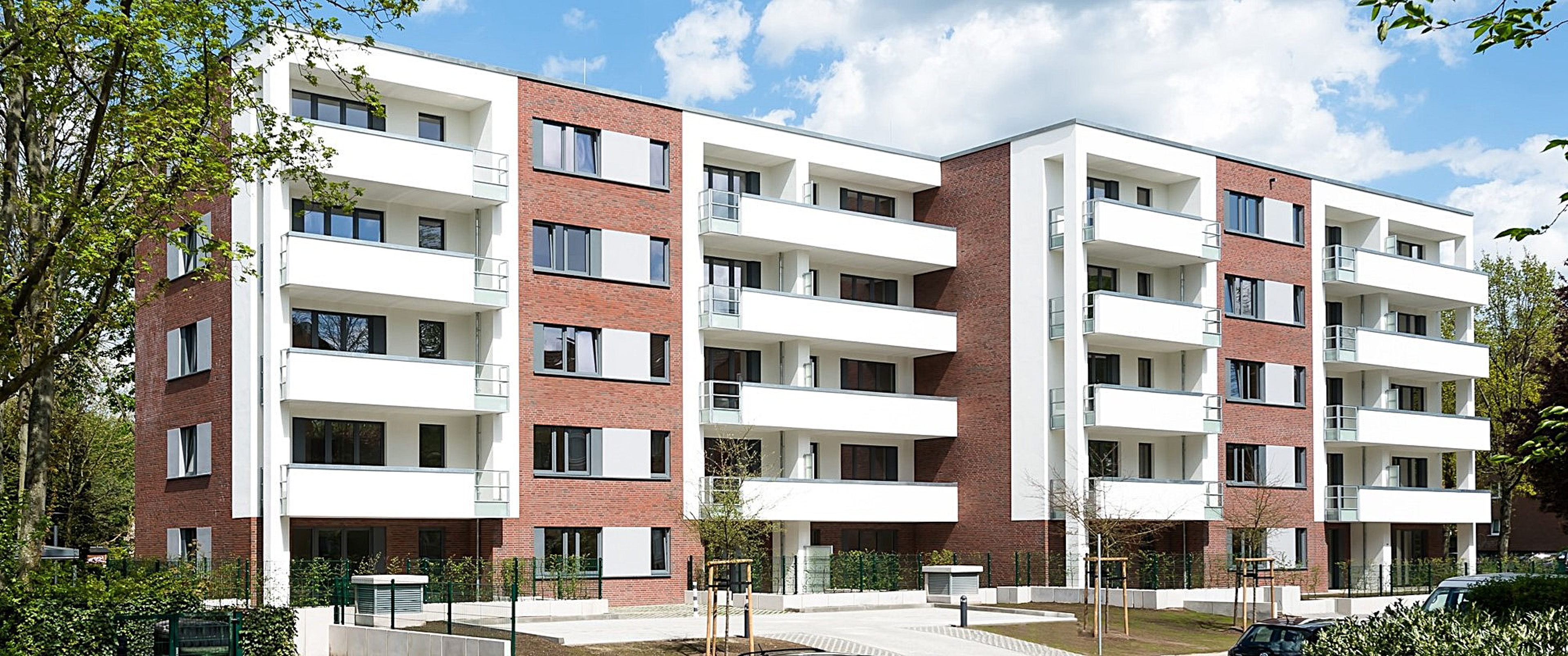 Wohngebaeude-Buschrosenweg Neubau Wohngebäude in Hamburg-Bramfeld