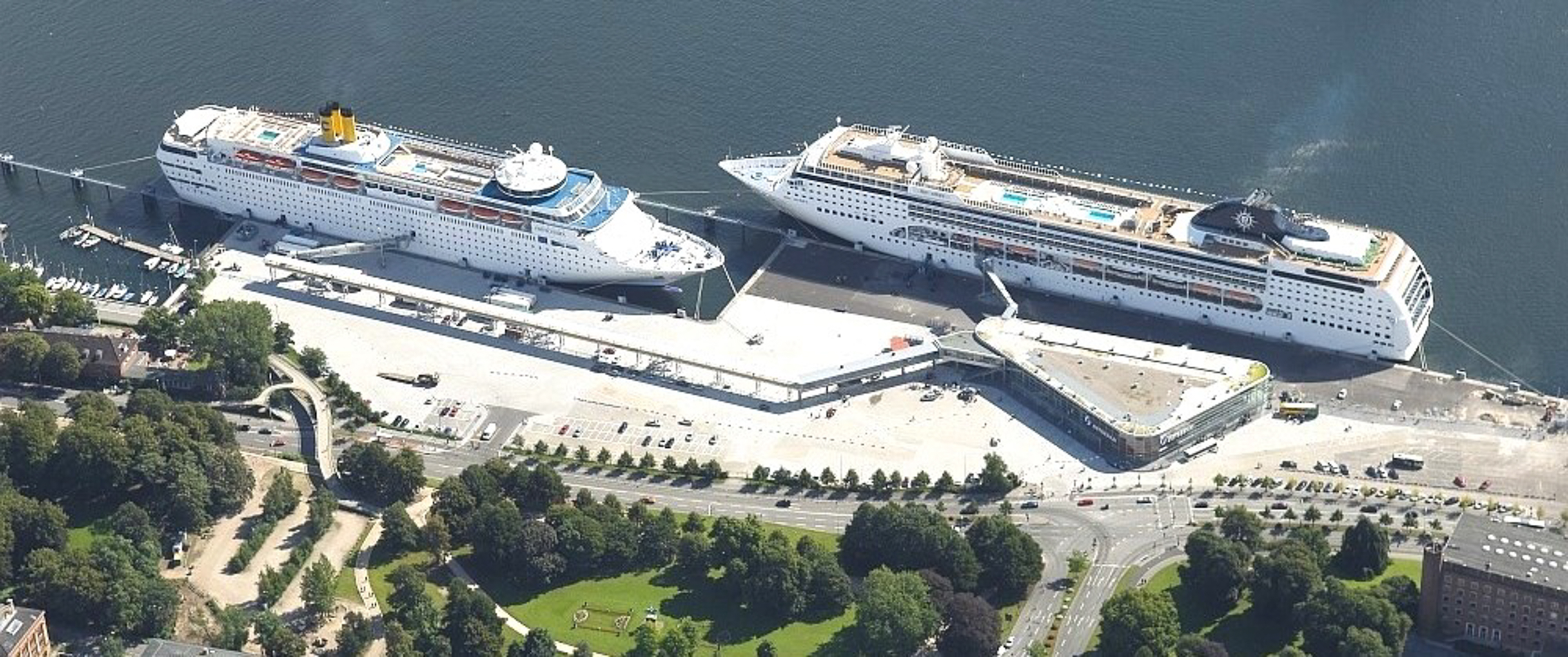 ostuferhafen-ostseekai-kaianlagen Seehafen in Kiel