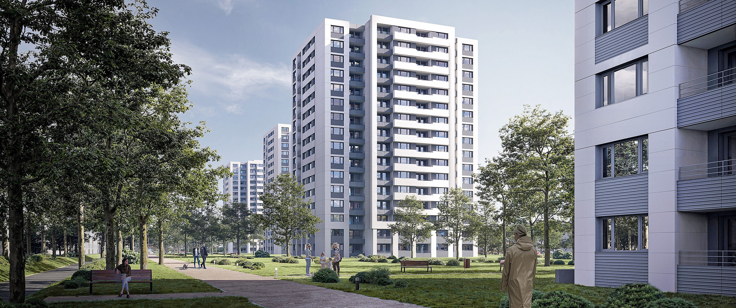 Dannerallee-hamburg-1 Neugestaltung und Sanierung von vier Hochhäusern in Hamburg - Horn