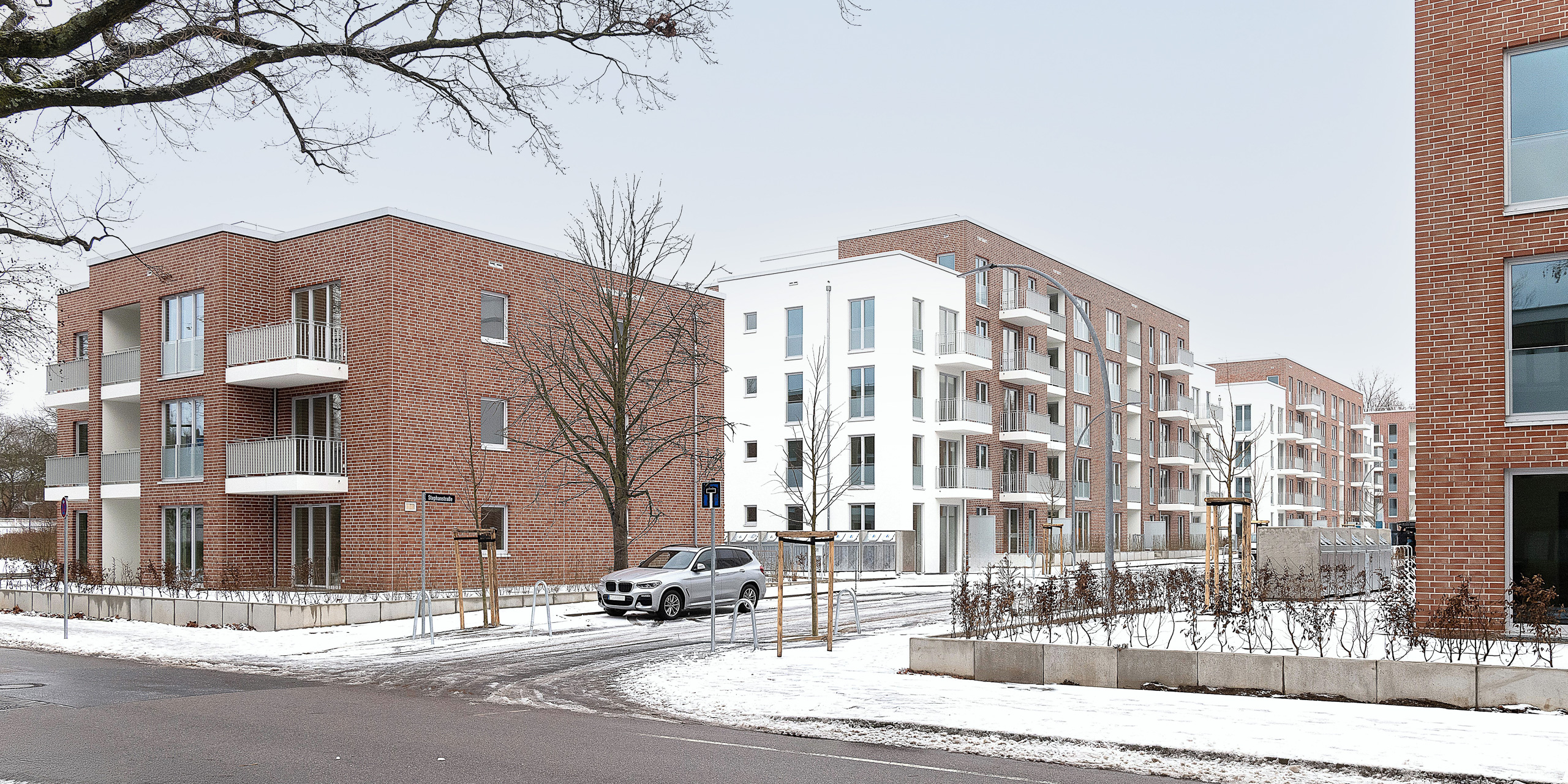 Neubau von 11 Wohngebäuden, Architekt Oliver Hagemann. KMT