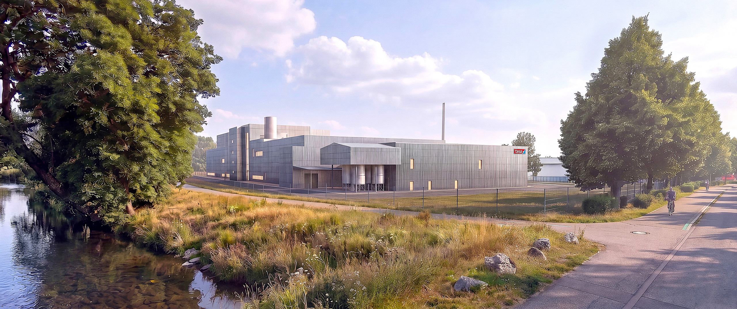 Neubau eines 1 bis 4-geschossigen Produktionsgebäudes in Offenburg